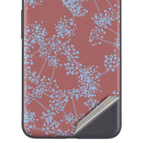 Airy Blue Floral Google Pixel 4a 5G Skin